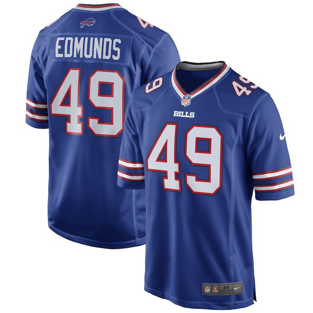 mens nike tremaine edmunds royal buffalo bills game player jersey